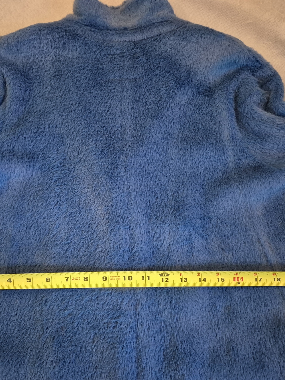 Sanctuary Electric Blue Teddy Coat - Picture 8 of 12